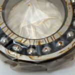 Self Aligning Ball Bearing – Straight Bore, 55 mm ID, 100 mm OD, 21 mm Width, Open.