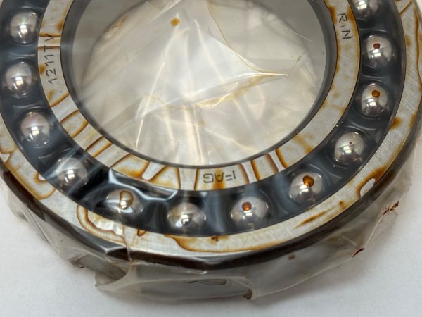 Self Aligning Ball Bearing – Straight Bore, 55 mm ID, 100 mm OD, 21 mm Width, Open.