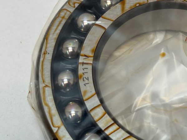 Self Aligning Ball Bearing – Straight Bore, 55 mm ID, 100 mm OD, 21 mm Width, Open.