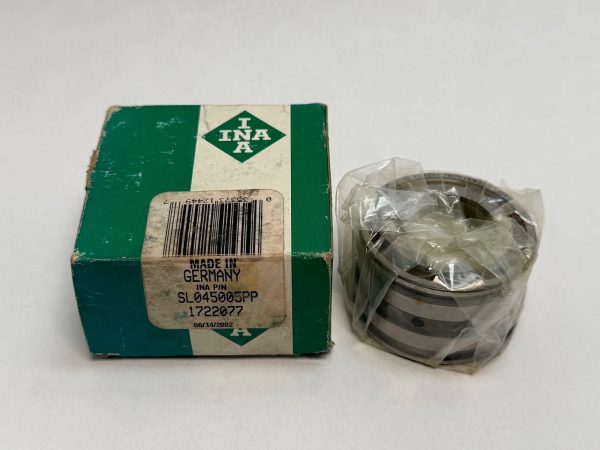 Cylindrical Roller Bearing – Straight Bore, 25 mm ID, 47 mm OD, 30 mm Width, 2 Row, CN Internal clearance.