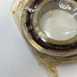 Angular Contact Ball Bearing – Straight Bore, 50 mm ID, 90 mm OD, 20 mm Width, Open, 25° Contact Angle, Light Preload.