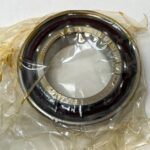 Angular Contact Ball Bearing – Straight Bore, 50 mm ID, 90 mm OD, 20 mm Width, Open, 25° Contact Angle, Light Preload.