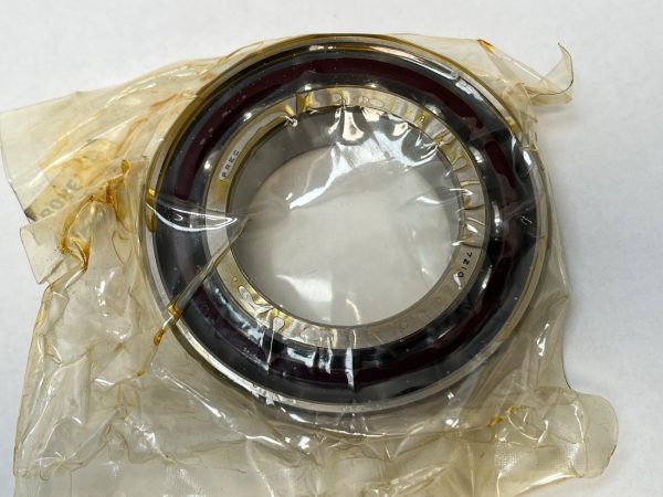 Angular Contact Ball Bearing – Straight Bore, 50 mm ID, 90 mm OD, 20 mm Width, Open, 25° Contact Angle, Light Preload.