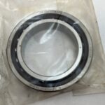 Angular Contact Ball Bearing – Straight Bore, 40 mm ID, 90 mm OD, 23 mm Width, Open, 15° Contact Angle, Medium Preload.