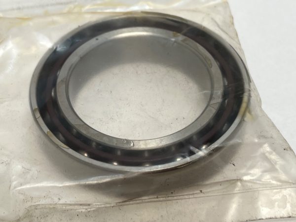 Angular Contact Ball Bearing – Straight Bore, 40 mm ID, 90 mm OD, 23 mm Width, Open, 15° Contact Angle, Medium Preload.