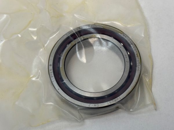 Angular contact bearing – 30 mm ID, 47 mm OD, 9 mm Width, Open, 25°, Light preload.