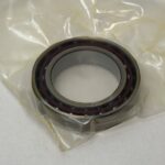 Angular contact bearing – 30 mm ID, 47 mm OD, 9 mm Width, Open, 25°, Light preload.