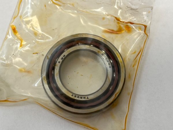Angular Contact Bearing – 20 mm ID, 37 mm OD, 9 mm Width, Open, 15° Contact Angle