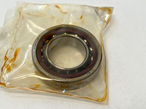 Angular Contact Bearing – 20 mm ID, 37 mm OD, 9 mm Width, Open, 15° Contact Angle