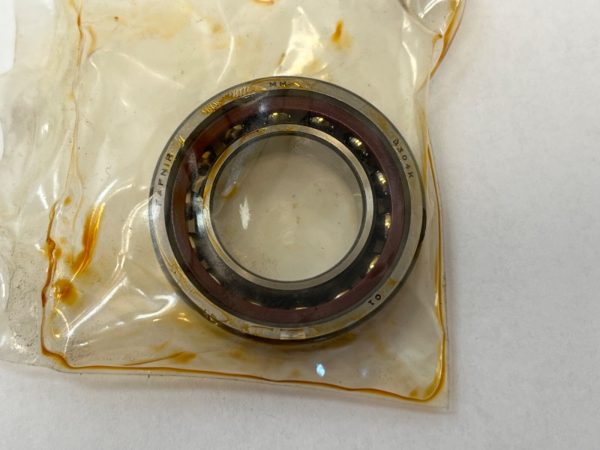 Angular Contact Bearing – 20 mm ID, 37 mm OD, 9 mm Width, Open, 15° Contact Angle