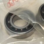 Angular Contact Ball Bearing – Straight Bore, 20 mm ID, 42 mm OD, 12 mm Width, Open, 15° Contact Angle, Light Preload.