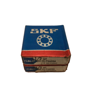 Angular Contact Ball Bearing - Straight Bore, 20 mm ID, 47 mm OD, 14 mm Width, Open, 15° Contact Angle, Light Preload.