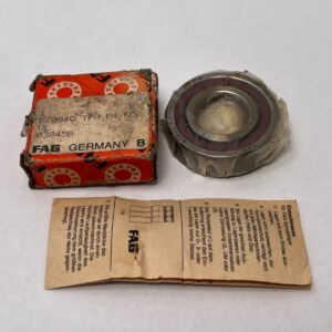 Angular Contact Bearing - 20 mm ID, 42 mm OD, 12 mm Width, Open, 15° Contact Angle