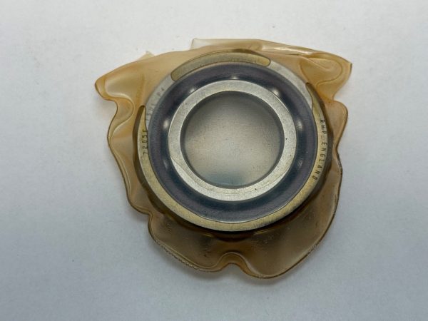 Angular Contact Ball Bearing – Straight Bore, 25 mm ID, 52 mm OD, 15 mm Width, Open, 25° Contact Angle, Light Preload.