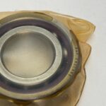 Angular Contact Ball Bearing – Straight Bore, 25 mm ID, 52 mm OD, 15 mm Width, Open, 25° Contact Angle, Light Preload.