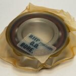 Angular Contact Ball Bearing – Straight Bore, 25 mm ID, 52 mm OD, 15 mm Width, Open, 25° Contact Angle, Light Preload.
