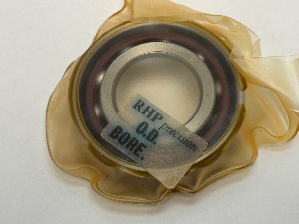 Angular Contact Ball Bearing – Straight Bore, 25 mm ID, 52 mm OD, 15 mm Width, Open, 25° Contact Angle, Light Preload.