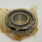 Angular contact bearing – 20 mm ID, 47 mm OD, 14 mm Width, Open, 40°.