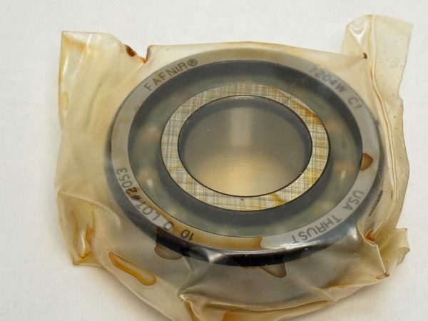 Angular contact bearing – 20 mm ID, 47 mm OD, 14 mm Width, Open, 40°.
