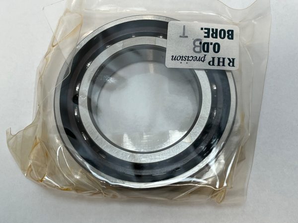 Angular contact bearings – 40 mm ID, 68 mm OD, 30 mm Width, Open, 15°, Medium preload.