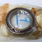 Angular Contact Ball Bearing – Straight Bore, 50 mm ID, 72 mm OD, 12 mm Width, Open, 15° Contact Angle, Light Preload.