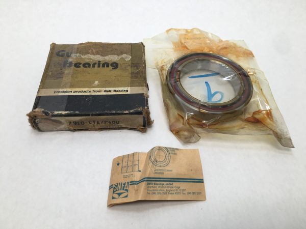 Angular Contact Ball Bearing – Straight Bore, 50 mm ID, 72 mm OD, 12 mm Width, Open, 15° Contact Angle, Light Preload.