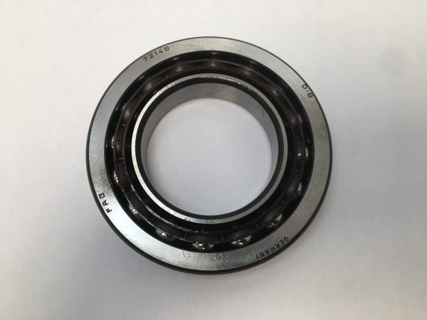 Angular Contact Ball Bearing – 70 mm ID, 125 mm OD, 24 mm Width, Open, 40° Contact Angle.