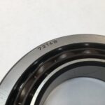 Angular Contact Ball Bearing – 70 mm ID, 125 mm OD, 24 mm Width, Open, 40° Contact Angle.