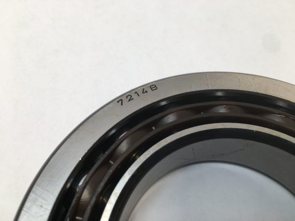 Angular Contact Ball Bearing – 70 mm ID, 125 mm OD, 24 mm Width, Open, 40° Contact Angle.