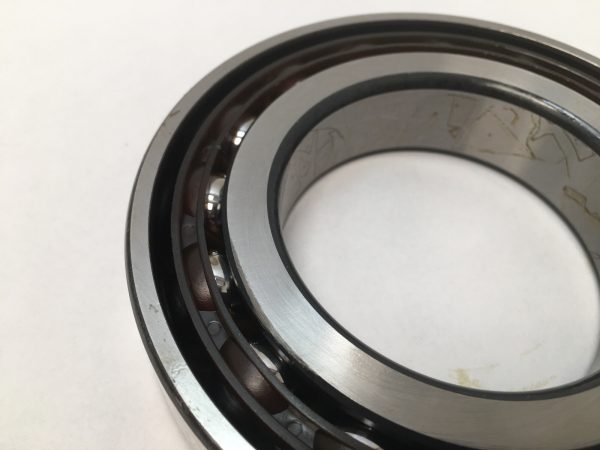 Angular Contact Ball Bearing – 70 mm ID, 125 mm OD, 24 mm Width, Open, 40° Contact Angle.