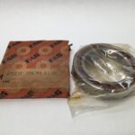 Angular contact bearing – 65 mm ID, 100 mm OD, 18 mm Width, Open, 15° Contact Angle, Light Preload.