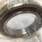 Angular contact bearing – 65 mm ID, 100 mm OD, 18 mm Width, Open, 15° Contact Angle, Light Preload.