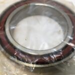 Angular contact bearing – 65 mm ID, 100 mm OD, 18 mm Width, Open, 15° Contact Angle, Light Preload.