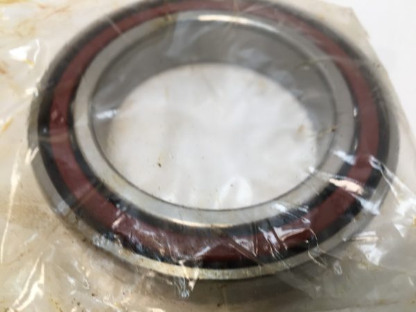 Angular contact bearing – 65 mm ID, 100 mm OD, 18 mm Width, Open, 15° Contact Angle, Light Preload.