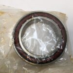 Angular contact bearing – 65 mm ID, 100 mm OD, 18 mm Width, Open, 15° Contact Angle, Light Preload.