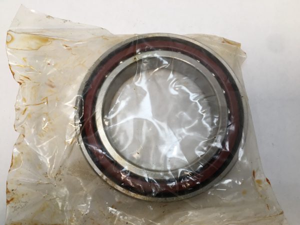 Angular contact bearing – 65 mm ID, 100 mm OD, 18 mm Width, Open, 15° Contact Angle, Light Preload.