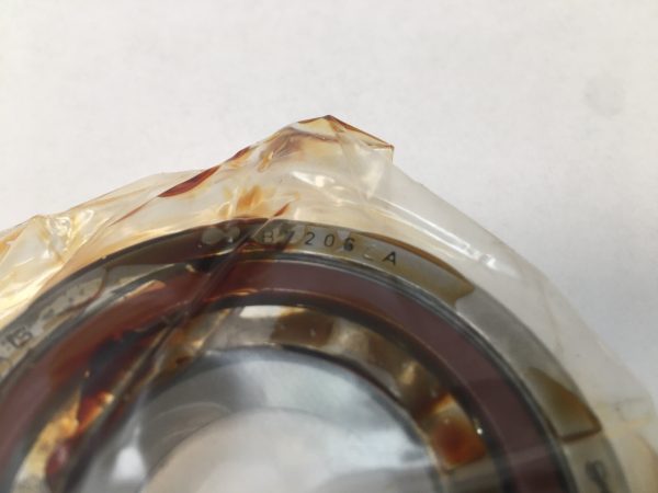 Angular Contact Ball Bearing – 30 mm ID, 62 mm OD, 16 mm Width, Open, 15° Contact Angle, Light Preload.