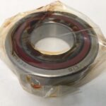 Angular Contact Ball Bearing – 30 mm ID, 62 mm OD, 16 mm Width, Open, 15° Contact Angle, Light Preload.
