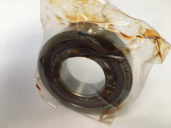 Angular Contact Ball Bearing – 30 mm ID, 62 mm OD, 16 mm Width, Open, 15° Contact Angle, Light Preload.