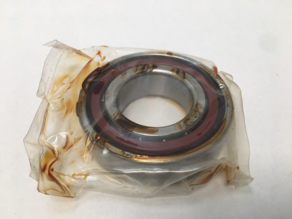 Angular Contact Ball Bearing – 30 mm ID, 62 mm OD, 16 mm Width, Open, 15° Contact Angle, Light Preload.
