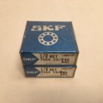 Angular Contact Bearing – 20 mm ID, 42 mm OD, 12 mm Width, Open, 15° Heavy Preload.