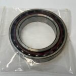 Angular Contact Ball Bearing – Straight Bore, 65 mm ID, 100 mm OD, 18 mm Width, Open, 15° Contact Angle, Light Preload.