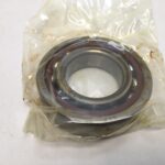 Angular Contact Ball Bearing – Straight Bore, 40 mm ID, 80 mm OD, 18 mm Width, Open, 25° Contact Angle, Medium Preload.