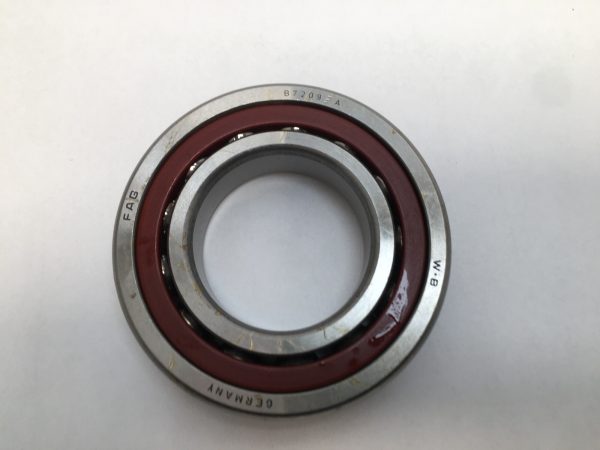 Angular Contact Ball Bearing – Straight Bore, 45 mm ID, 85 mm OD, 19 mm Width, Open, 25° Contact Angle, Light Preload.