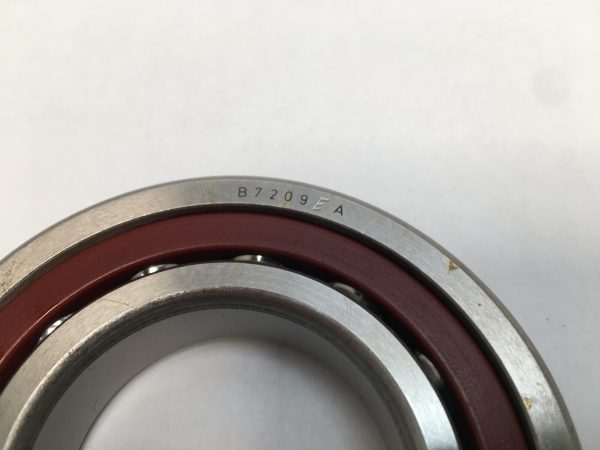 Angular Contact Ball Bearing – Straight Bore, 45 mm ID, 85 mm OD, 19 mm Width, Open, 25° Contact Angle, Light Preload.