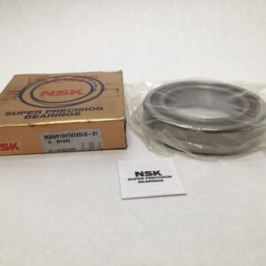 Super Precision Angular Contact Ball Bearing (Ball Screw Support) - 55 mm ID, 90 mm OD, 18 mm Width, Open, 18° Contact Angle.