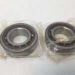 Angular Contact Bearing – 25 mm ID, 52 mm OD, 15 mm Width, Open, 15°, Light preload.