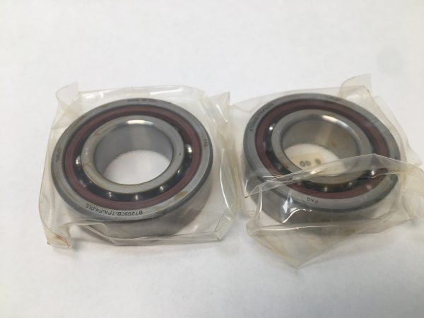 Angular Contact Bearing – 25 mm ID, 52 mm OD, 15 mm Width, Open, 15°, Light preload.