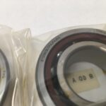 Angular Contact Bearing – 25 mm ID, 52 mm OD, 15 mm Width, Open, 15°, Light preload.