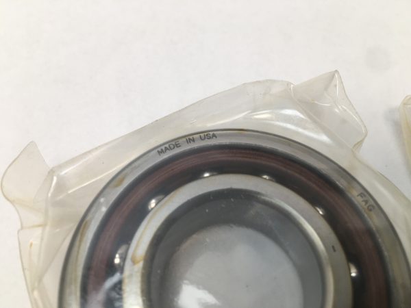 Angular Contact Bearing – 25 mm ID, 52 mm OD, 15 mm Width, Open, 15°, Light preload.